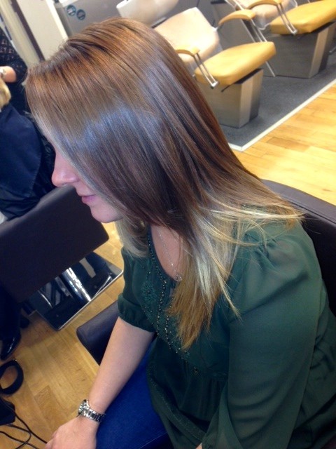 Our colouring ensures you can have shiny hair too