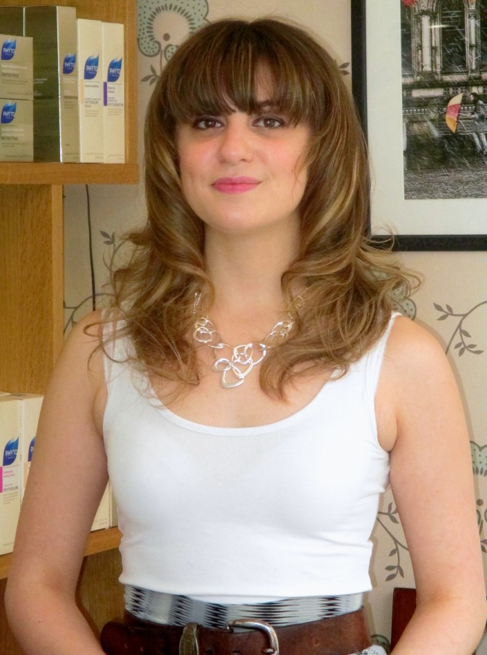 Soft curls with a fringe can suit most women