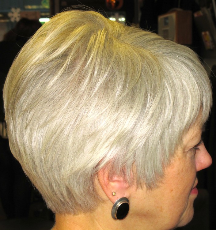It is a lovely easy to manage hair style
